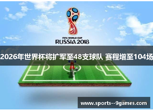2026年世界杯将扩军至48支球队 赛程增至104场